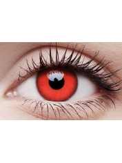 Red Devil - One Day Colored Crazy Contact Lenses